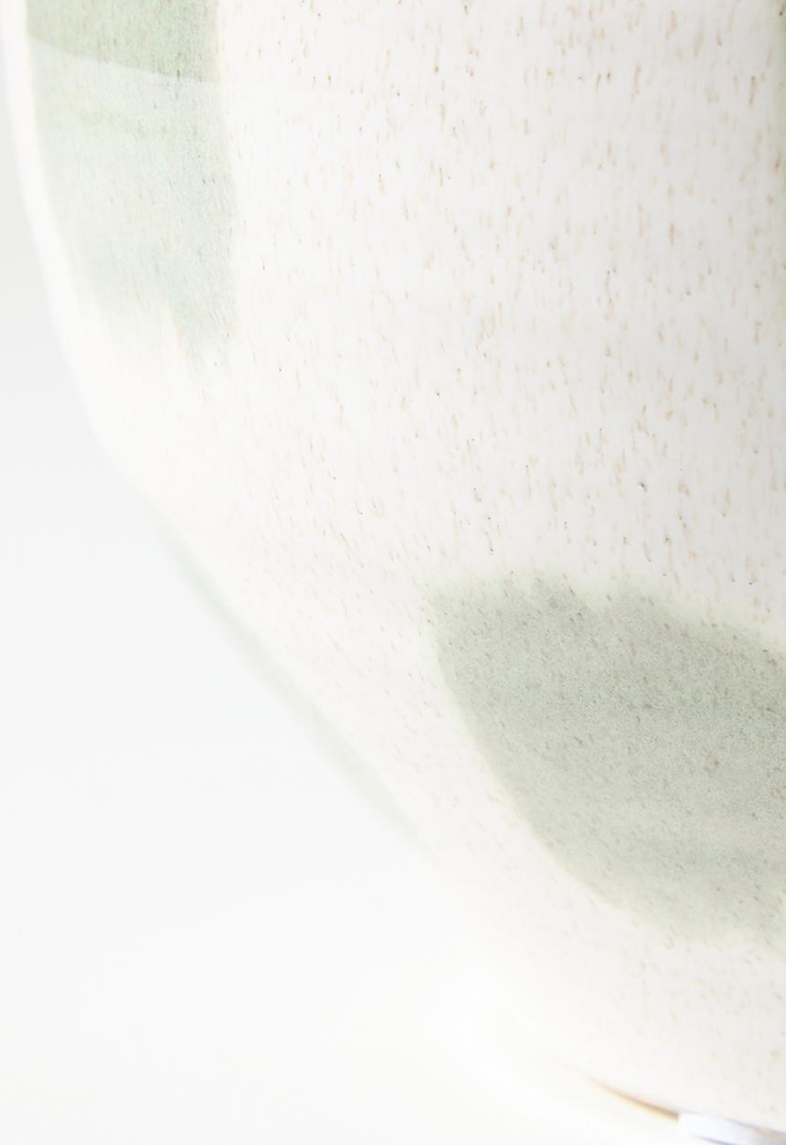 Sixth Floor - Stoneware Vase - Green & Natural