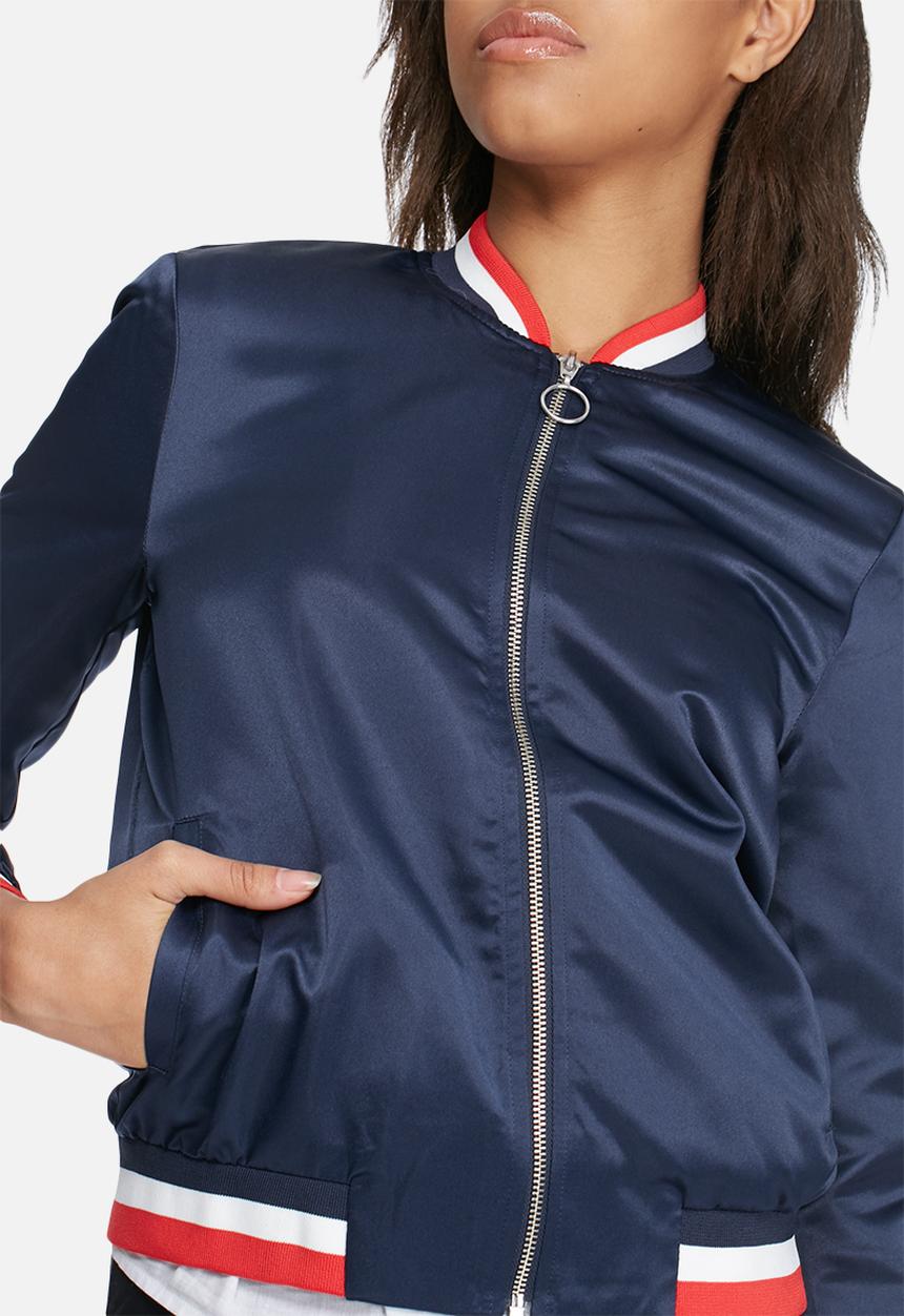 ONLY - Squad embroidery bomber jacket