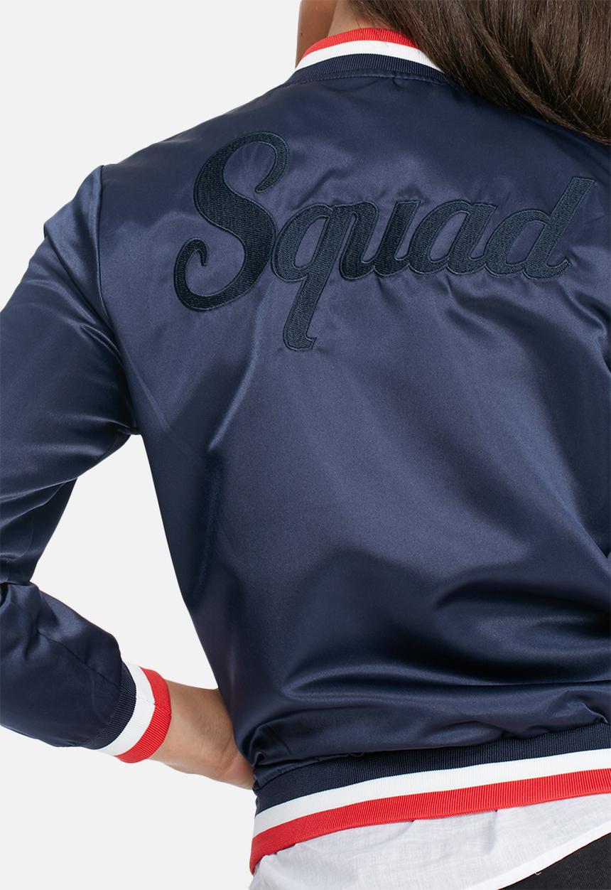 ONLY - Squad embroidery bomber jacket
