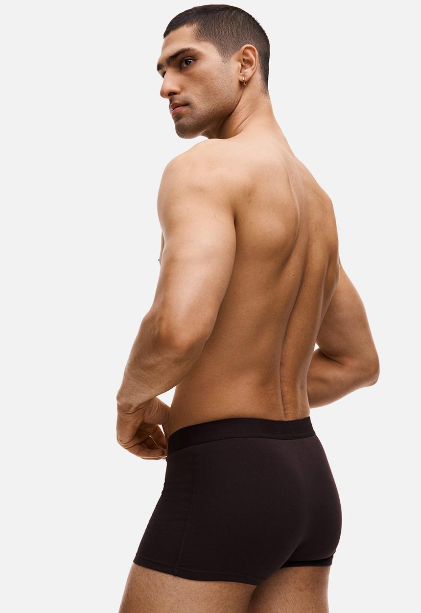 H&M - 3-Pack short trunks with lycra® - beige/brown