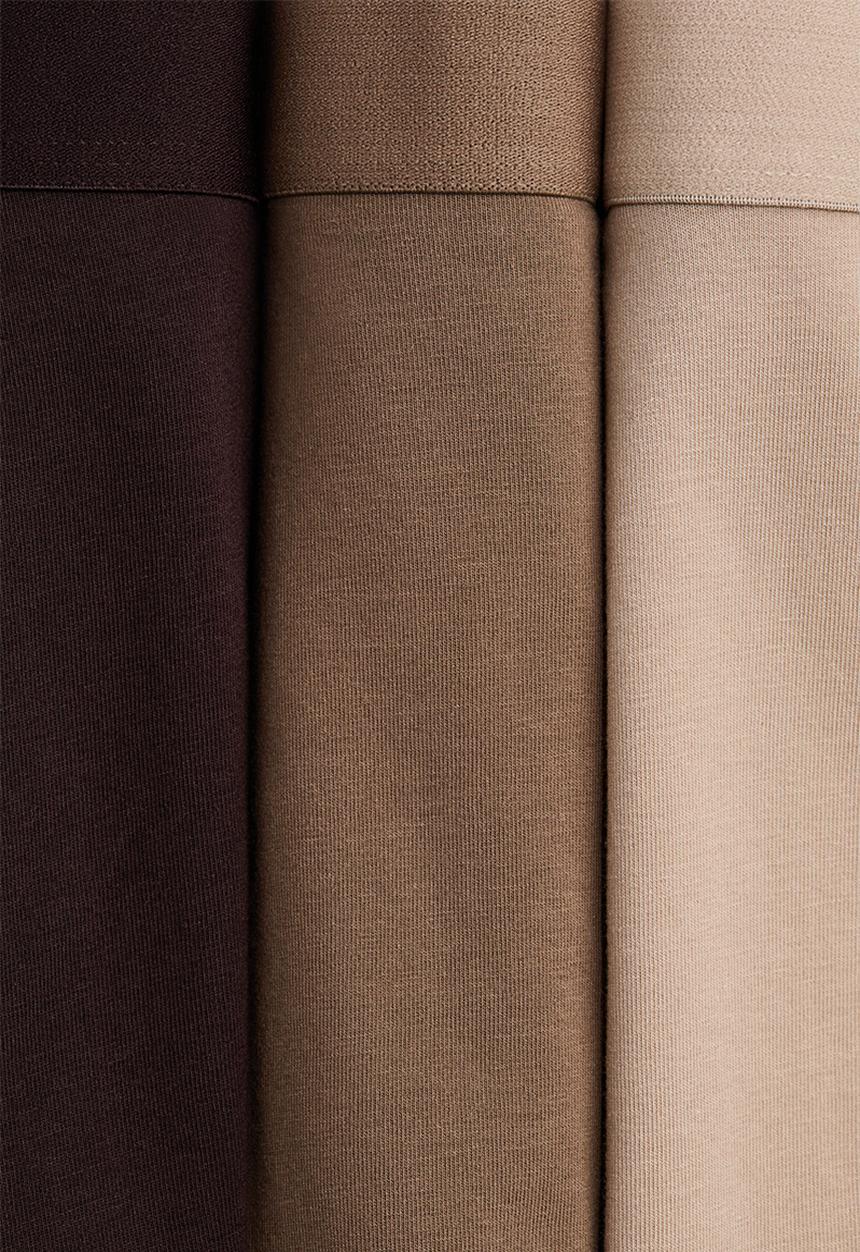 H&M - 3-Pack short trunks with lycra® - beige/brown