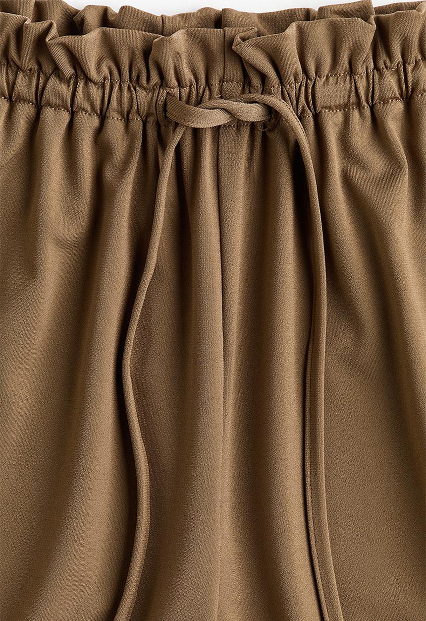 H&M - Jersey balloon trousers - olive green