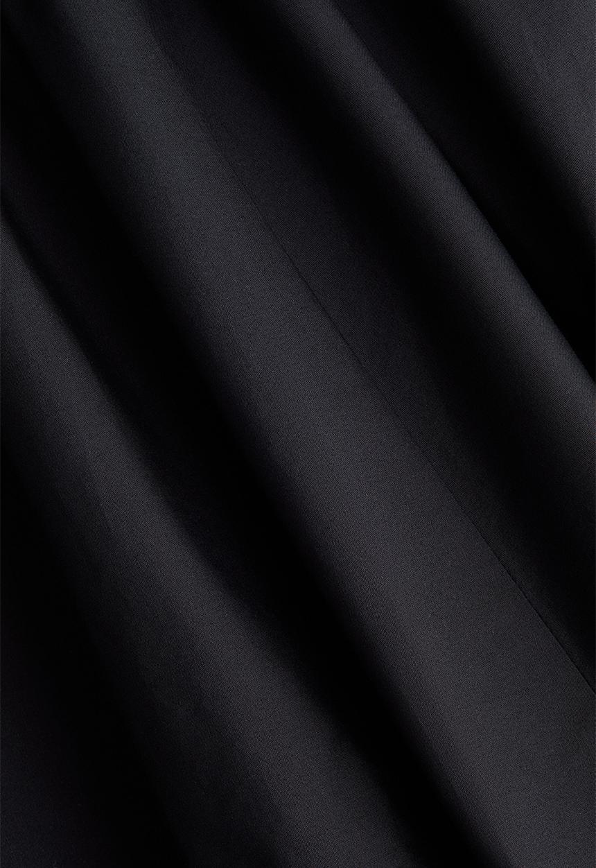 H&M - Smocked-waist skirt - black