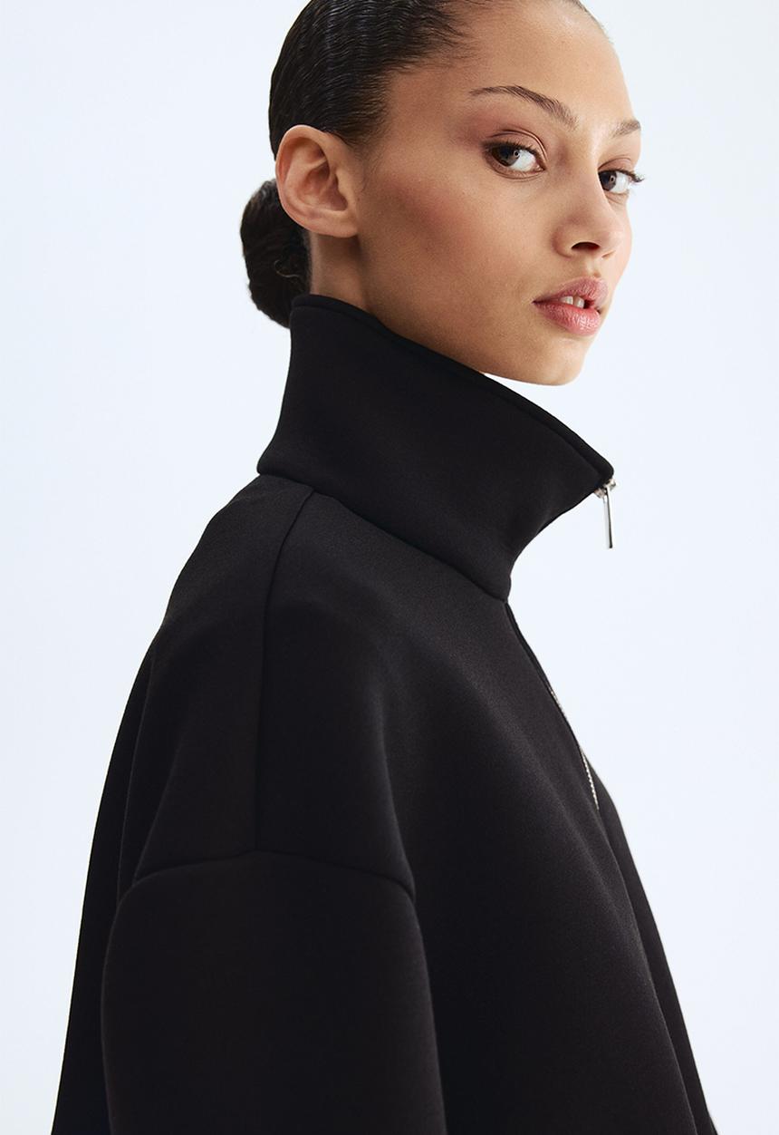 H&M - Scuba jacket - black
