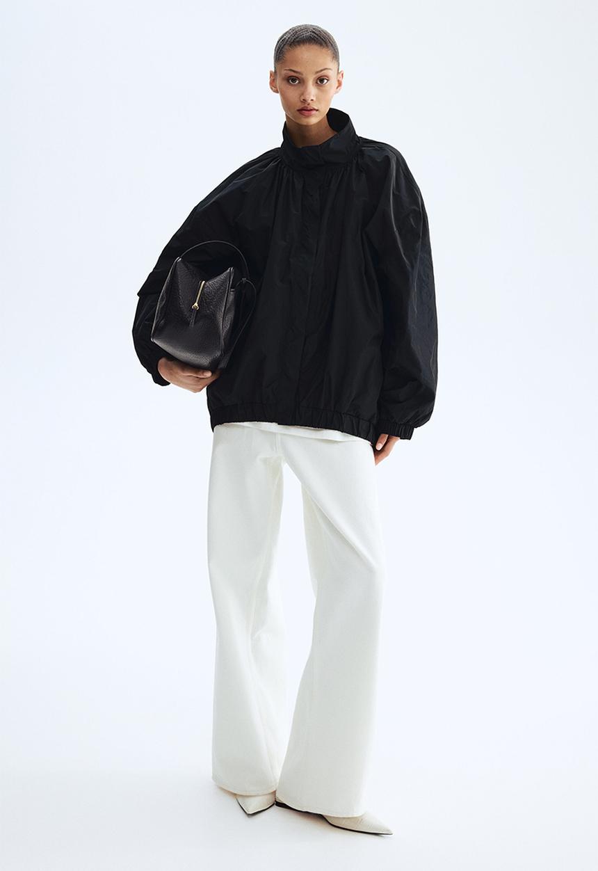 H&M - Oversized jacket - black