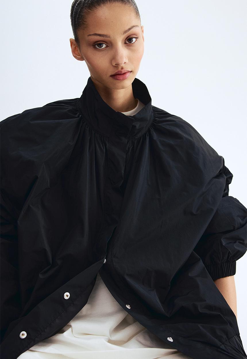 H&M - Oversized jacket - black