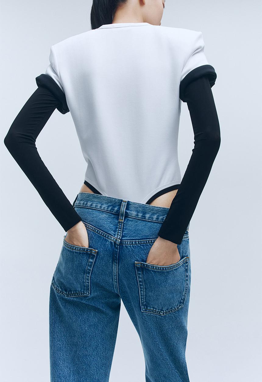 H&M - Straight-leg jeans - light denim blue