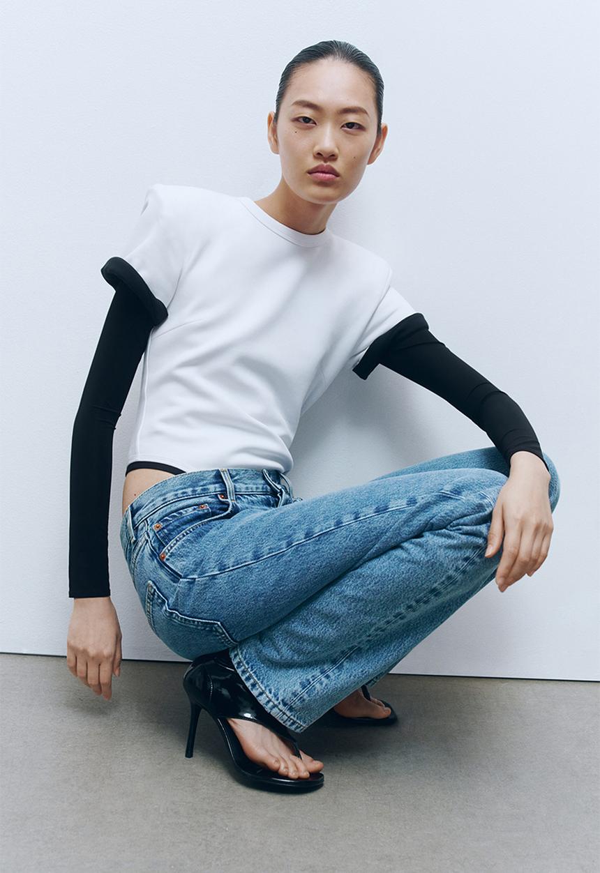 H&M - Straight-leg jeans - light denim blue