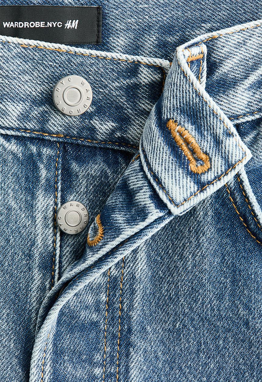 H&M - Straight-leg jeans - light denim blue