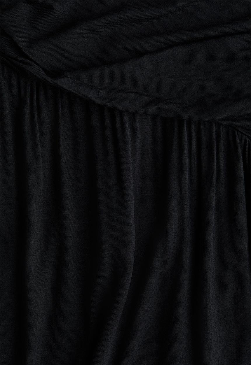 H&M - Viscose balloon trousers - black