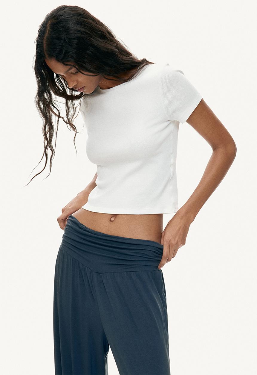 H&M - Viscose balloon trousers - navy blue