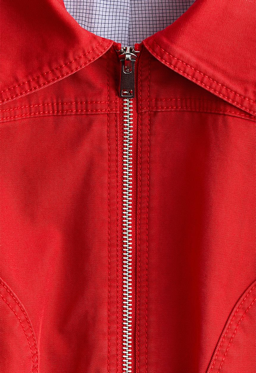 H&M - Cotton twill jacket - red