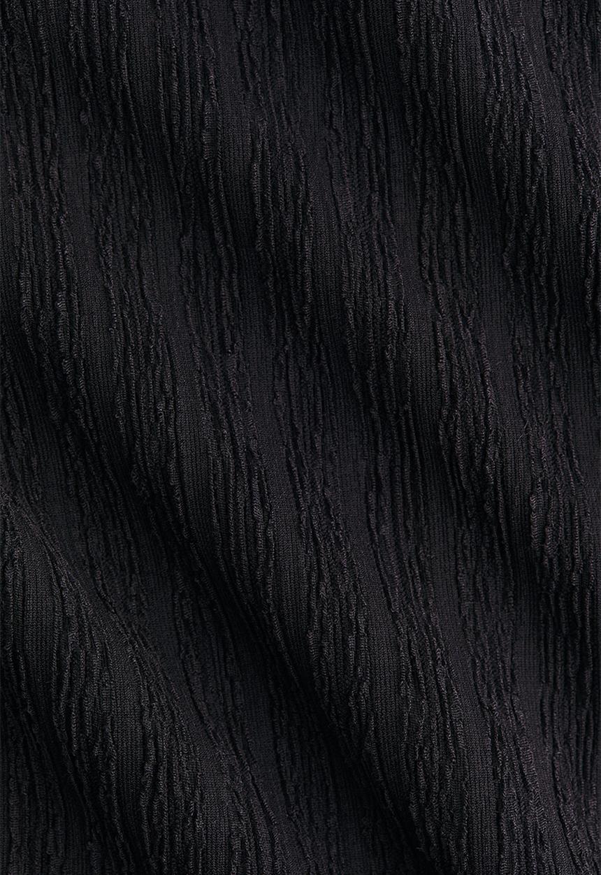 H&M - Crinkled halterneck dress - black