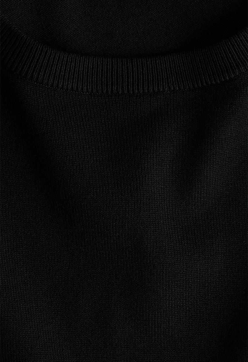H&M - Fine-knit top - black