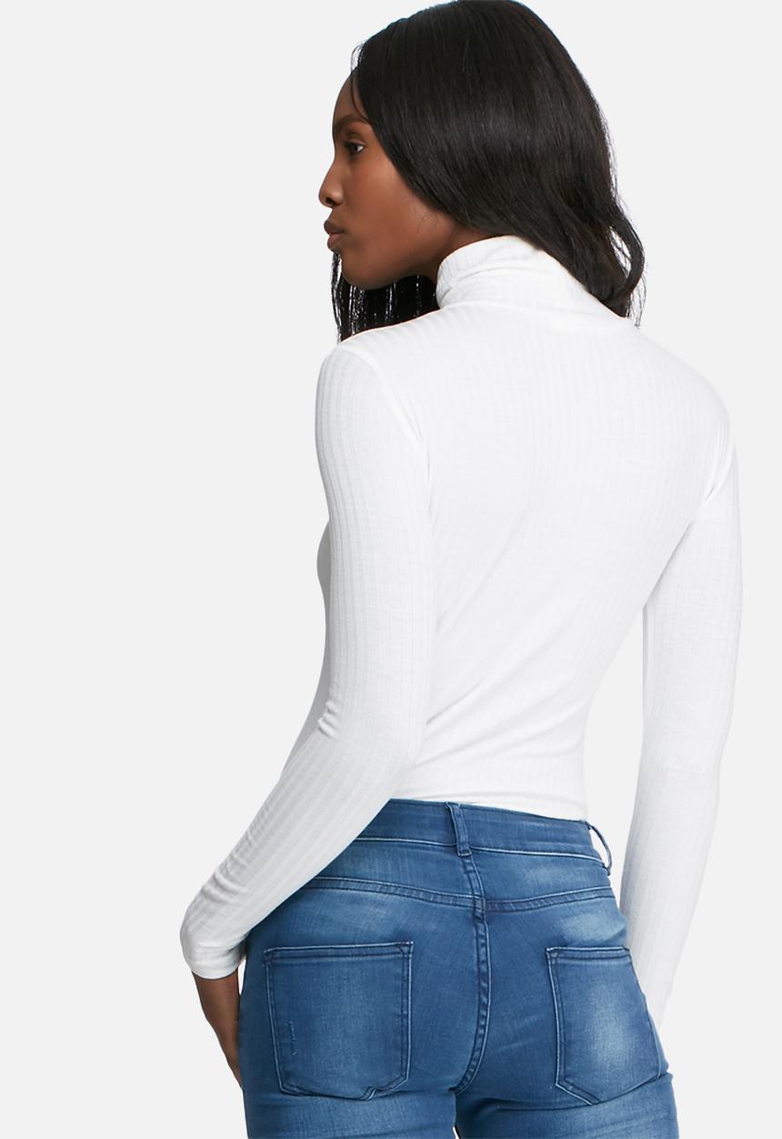 dailyfriday - Cutout turtle neck top