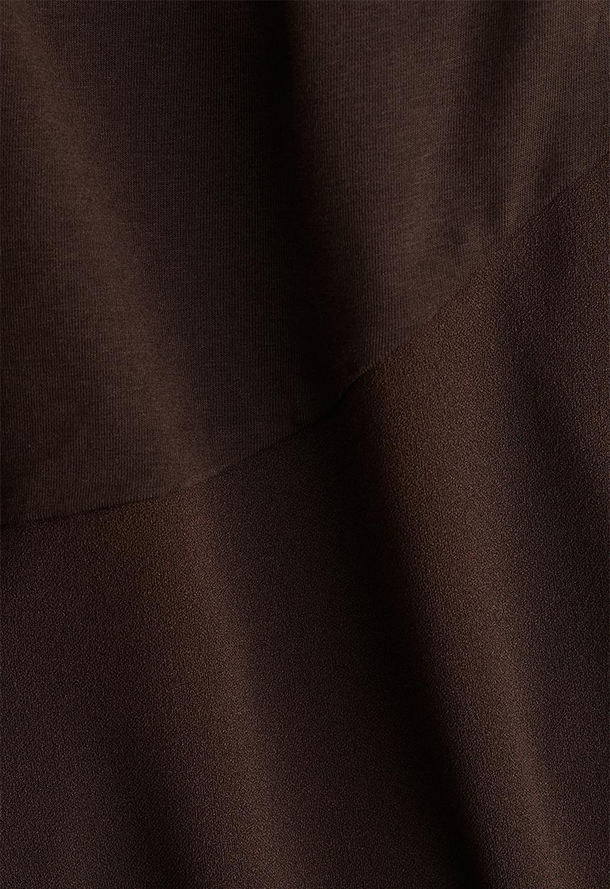 H&M - Mama wide trousers - dark brown