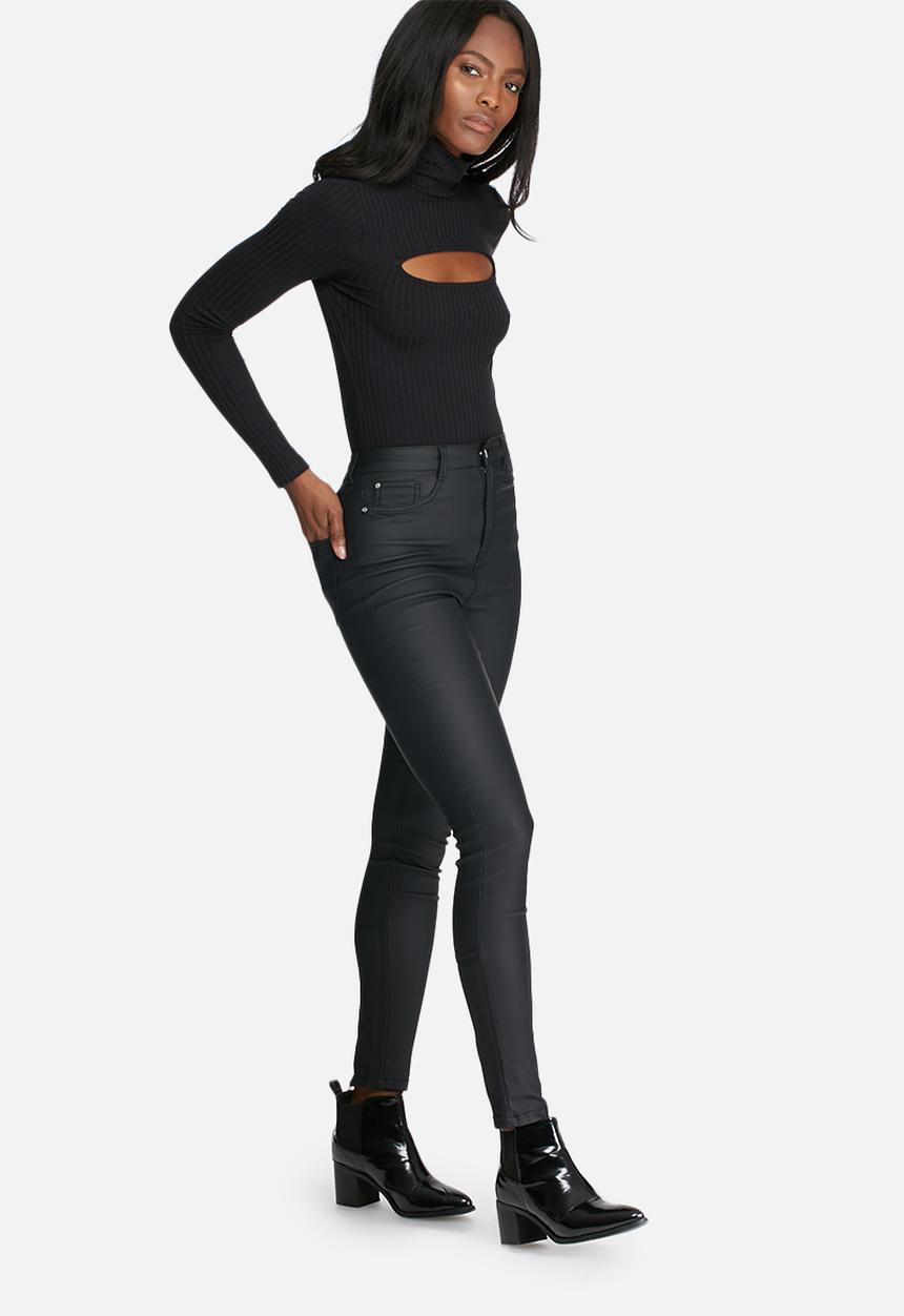 dailyfriday - Cutout turtle neck top