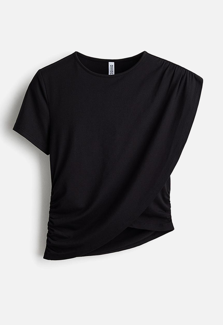 H&M - Layered top - black