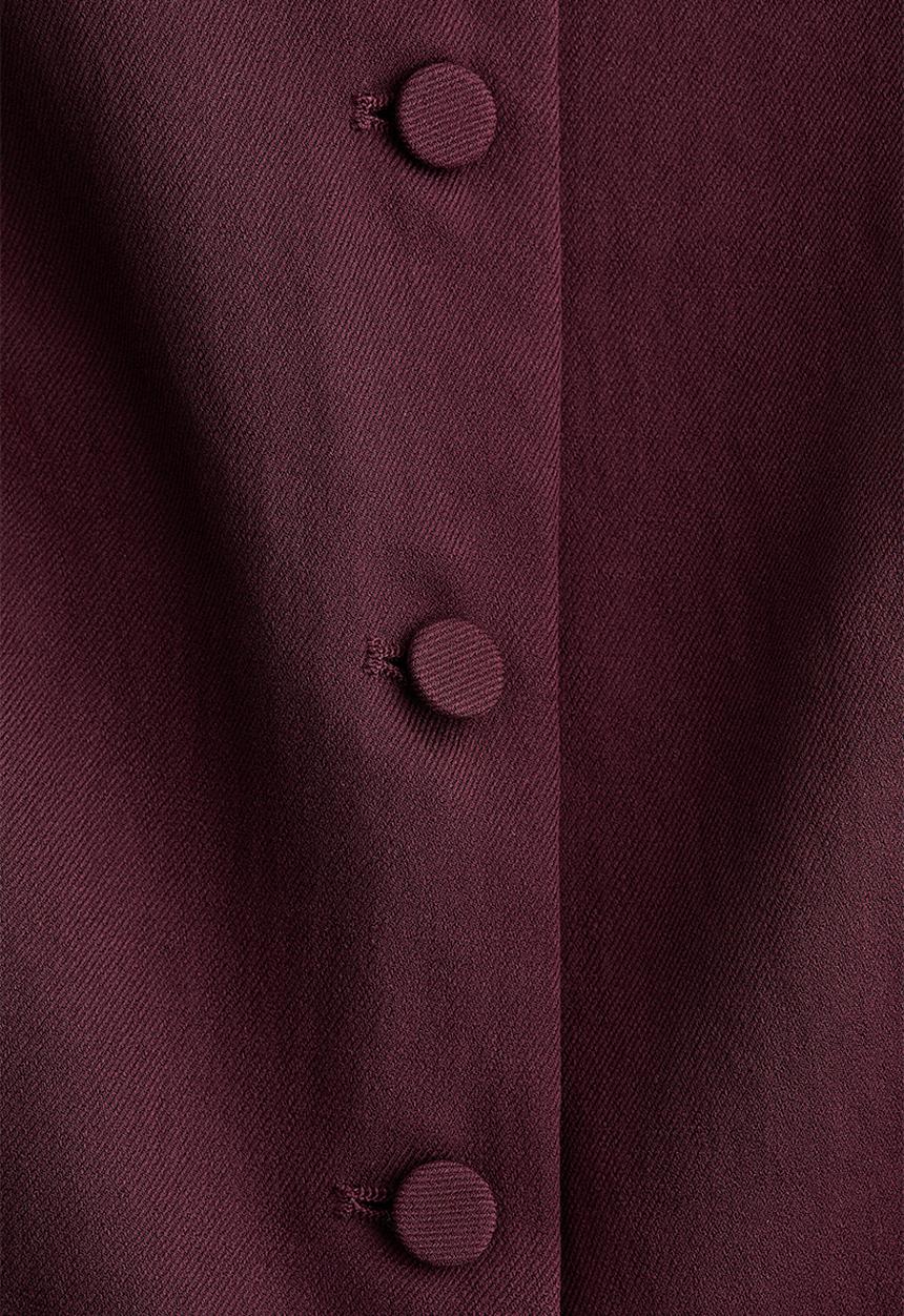 H&M - Tailored waistcoat - plum purple