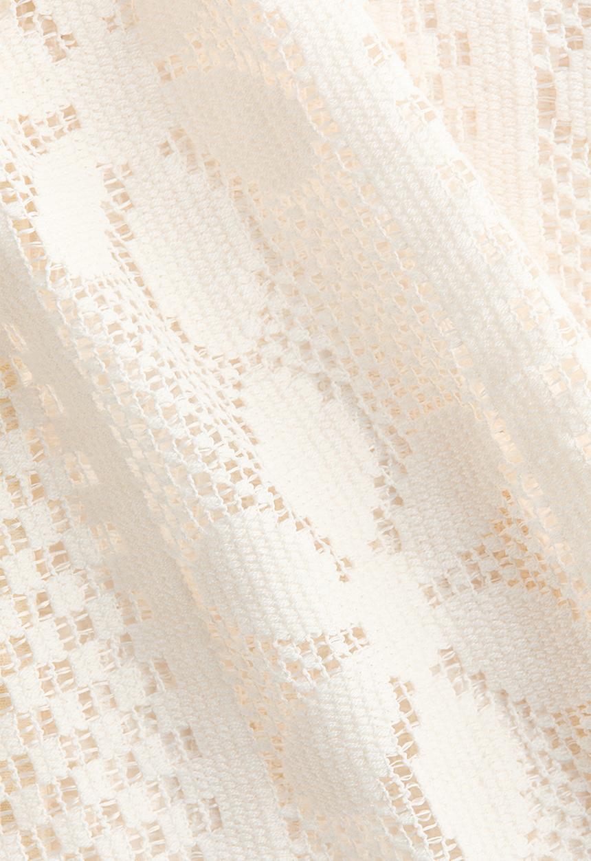 H&M - Crochet-look top - light beige