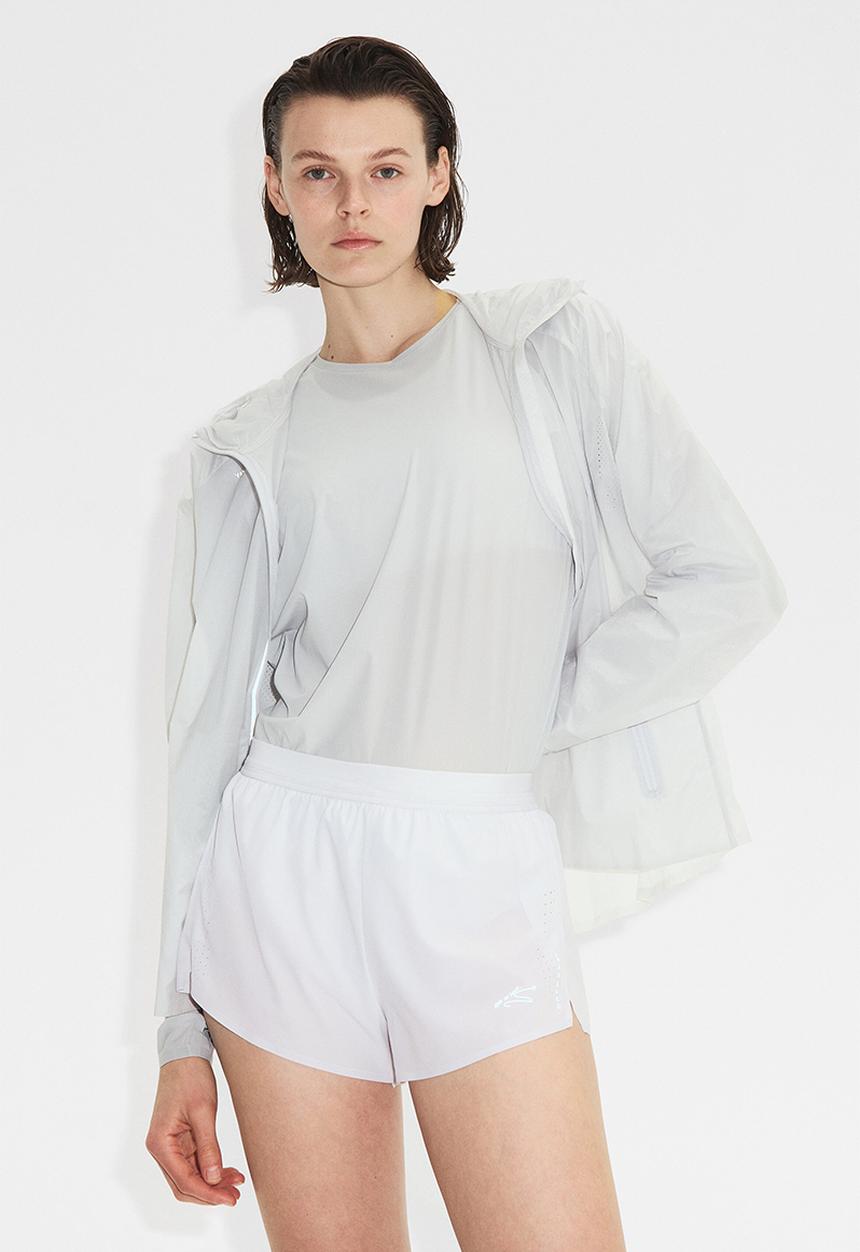 H&M - Short running shorts with drymove? - light grey