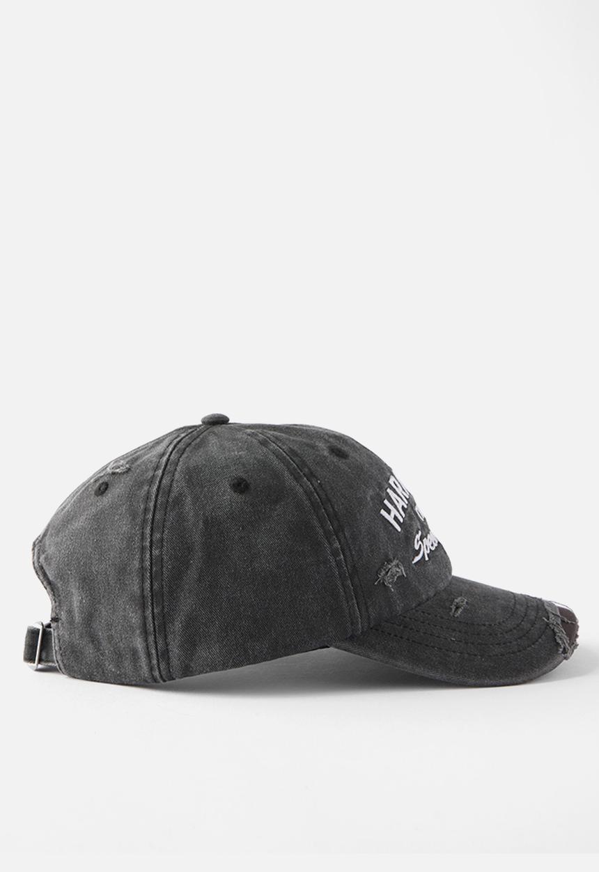 Cotton On - Vintage Dad Hat  - Washed Black/Harajuku Speed Shop
