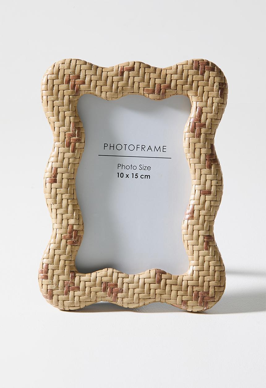 Sixth Floor - Weaving Photo Frame - Natural