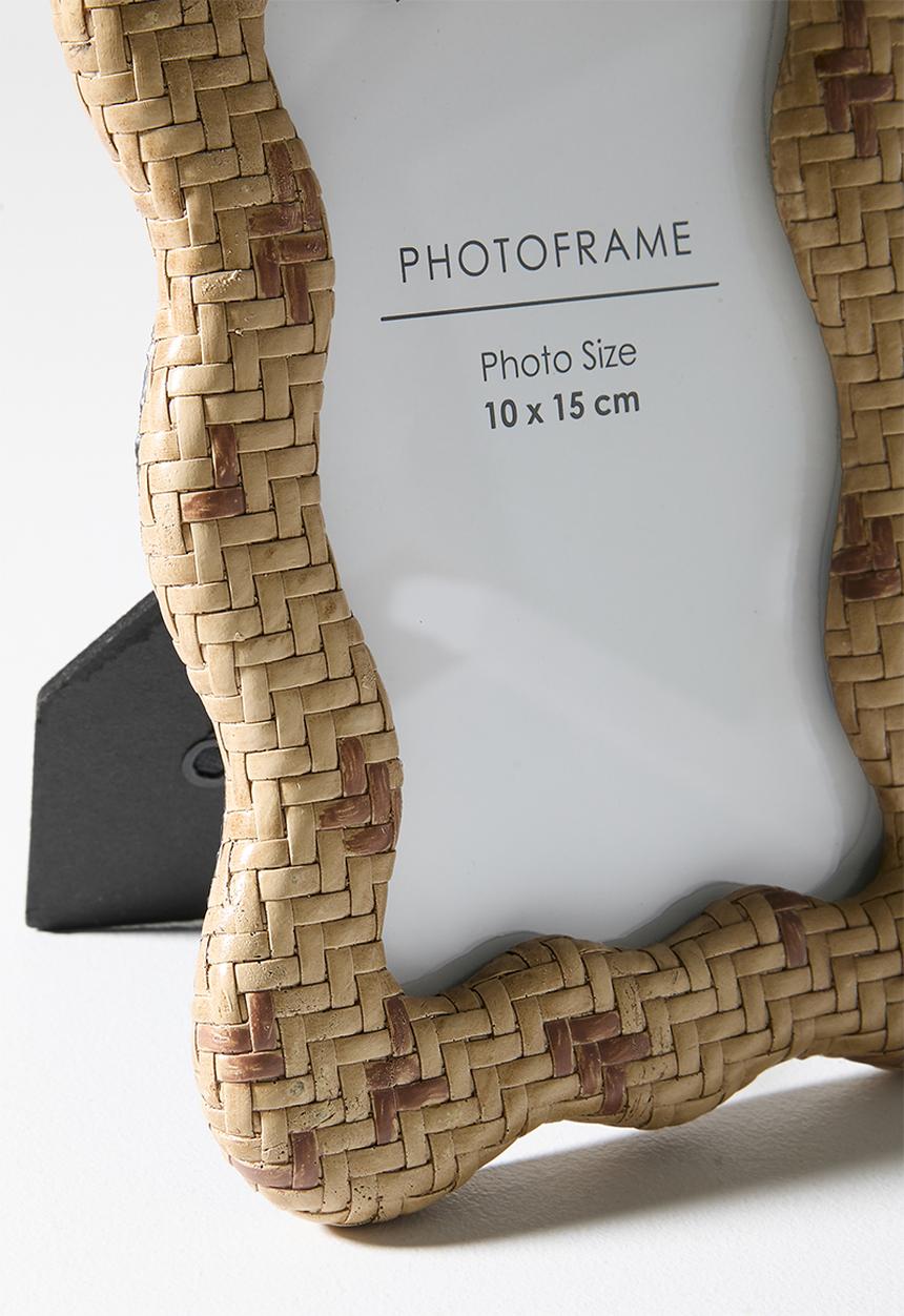 Sixth Floor - Weaving Photo Frame - Natural