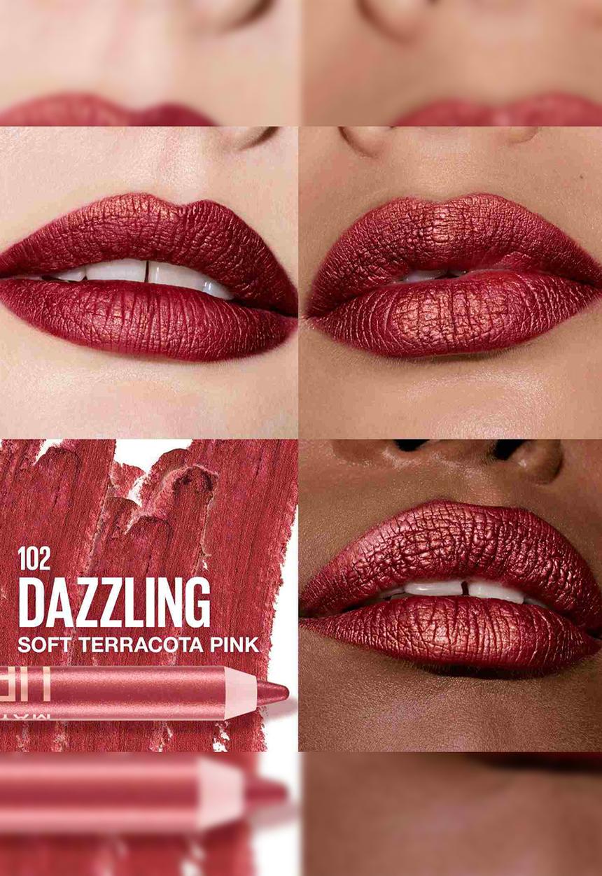 Maybelline - New York Lifter Long Lasting Lip Liner - Dazzling 102