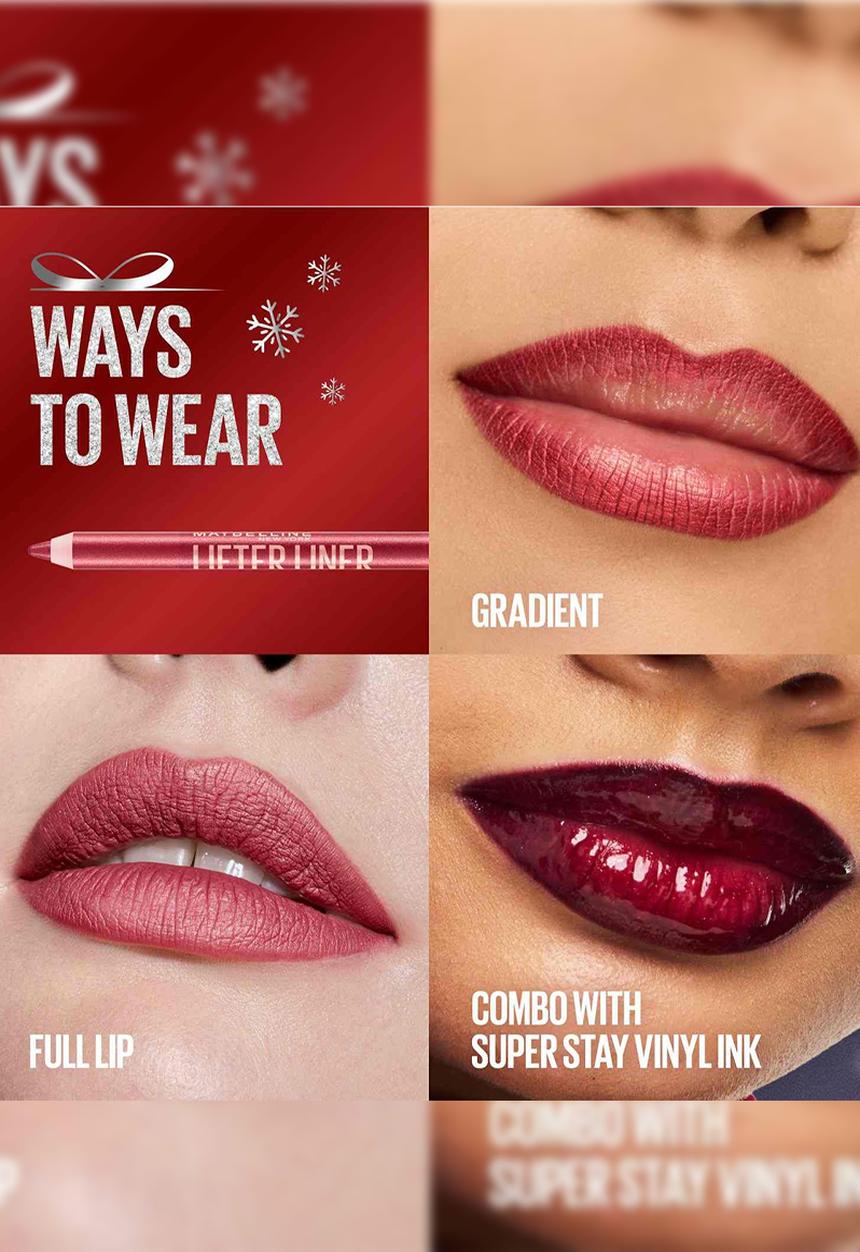 Maybelline - New York Lifter Long Lasting Lip Liner - Dazzling 102