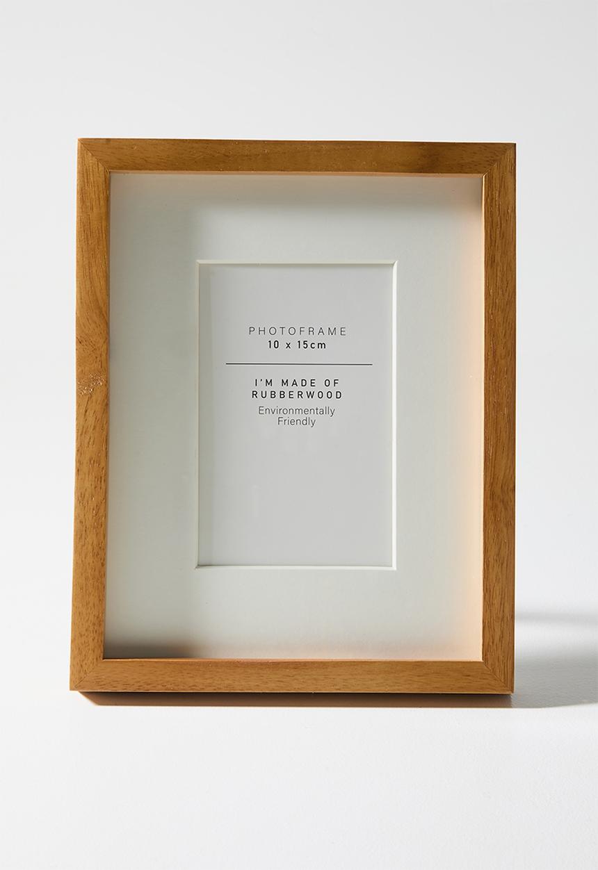 Sixth Floor - Wood Photo Frame - Natural medium