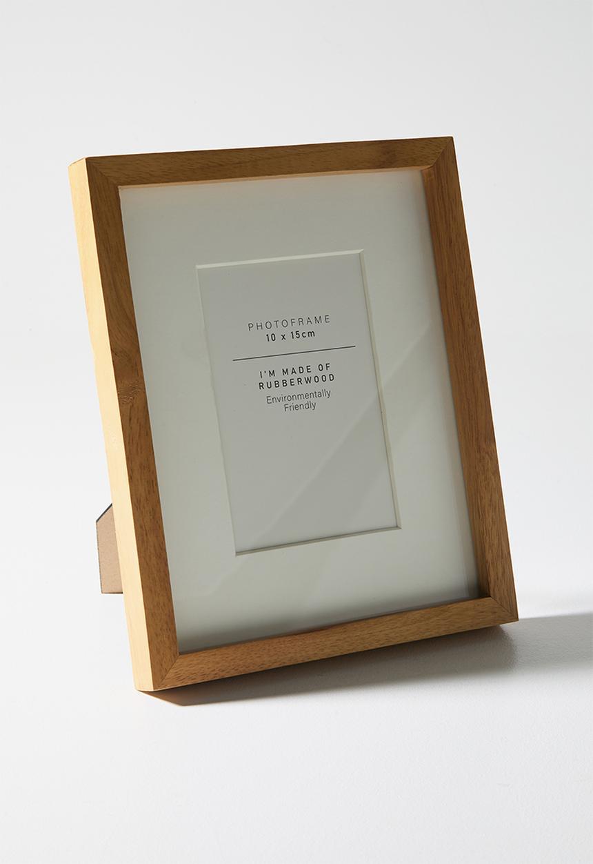 Sixth Floor - Wood Photo Frame - Natural medium