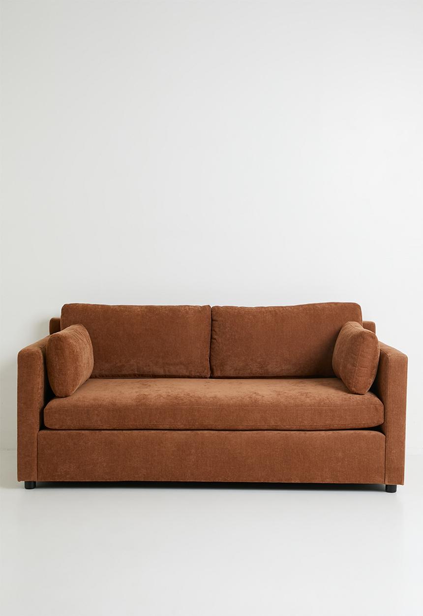 Sixth Floor - Monarch 3 Seater Sofa - Ochre