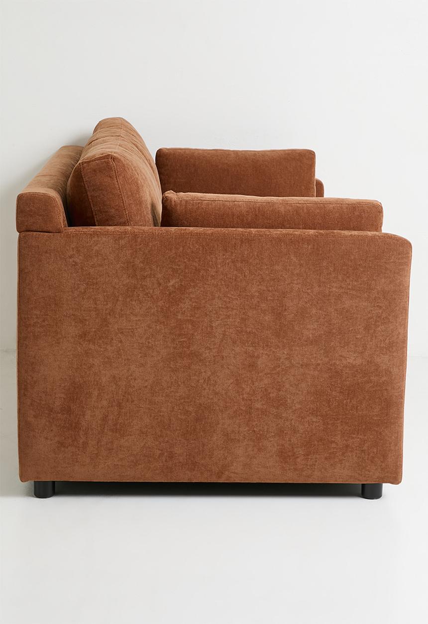 Sixth Floor - Monarch 3 Seater Sofa - Ochre