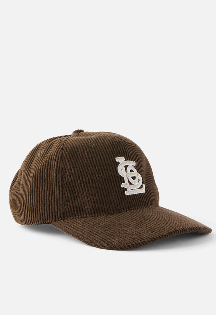 Cotton On - 5 Panel Hat - Dark Brown/Los