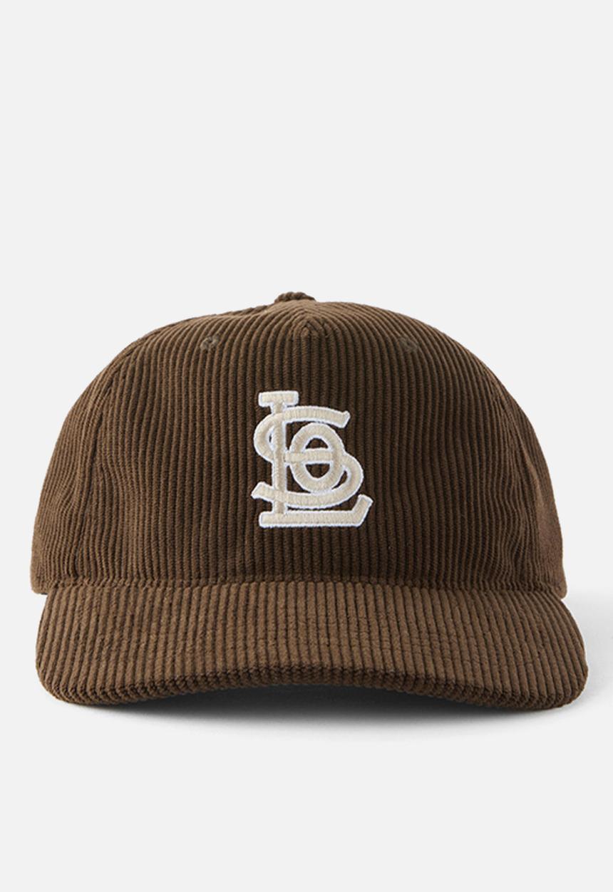 Cotton On - 5 Panel Hat - Dark Brown/Los