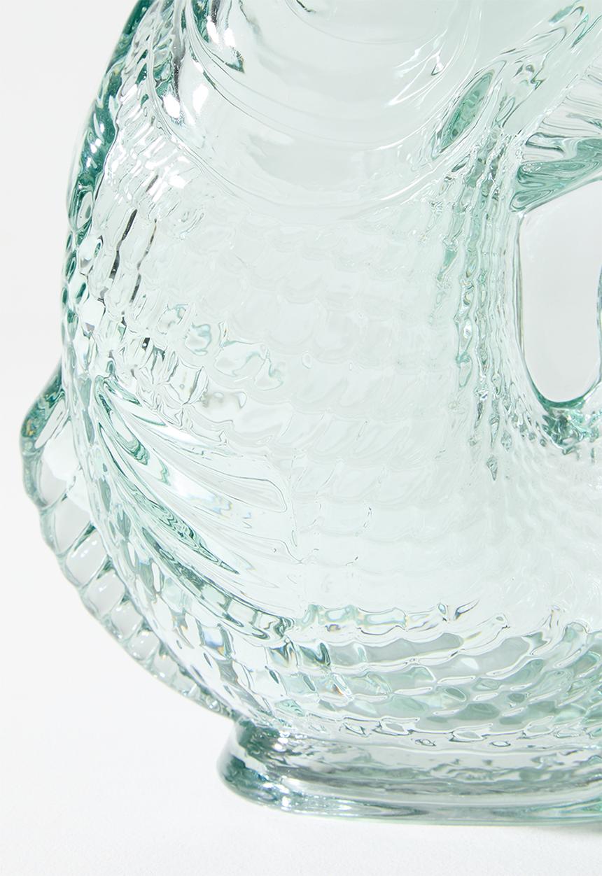 Sixth Floor - Fish Glass Jug - blue