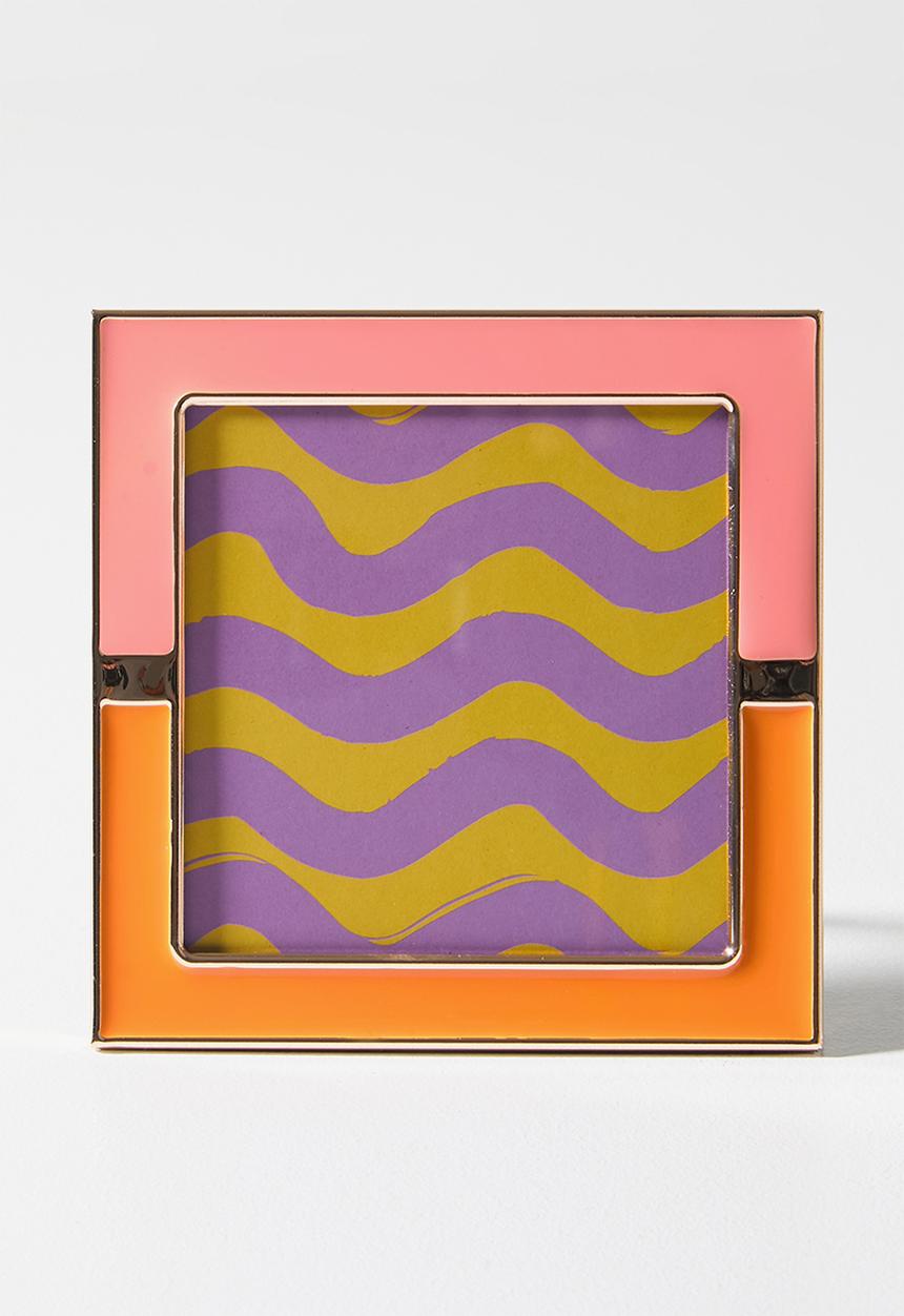 Sixth Floor - Gloss & - Gold Photo frame Sqaure