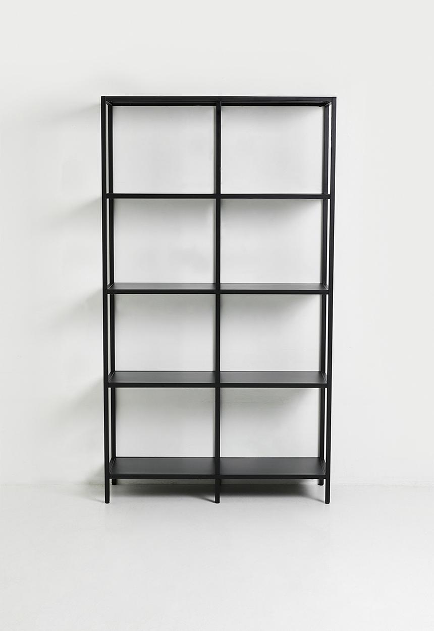 Sixth Floor - Thaili Freestanding Shelf - Black
