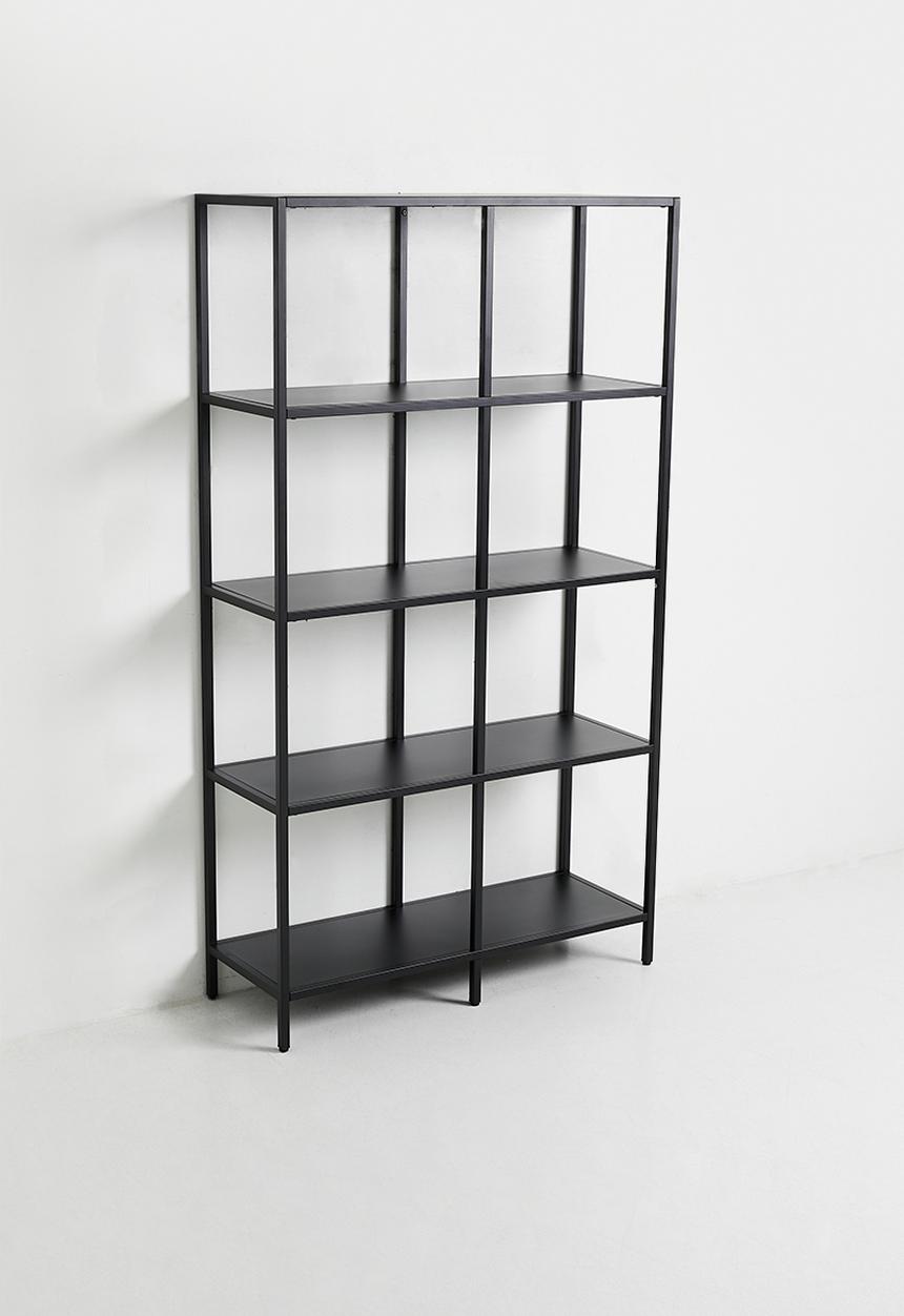 Sixth Floor - Thaili Freestanding Shelf - Black