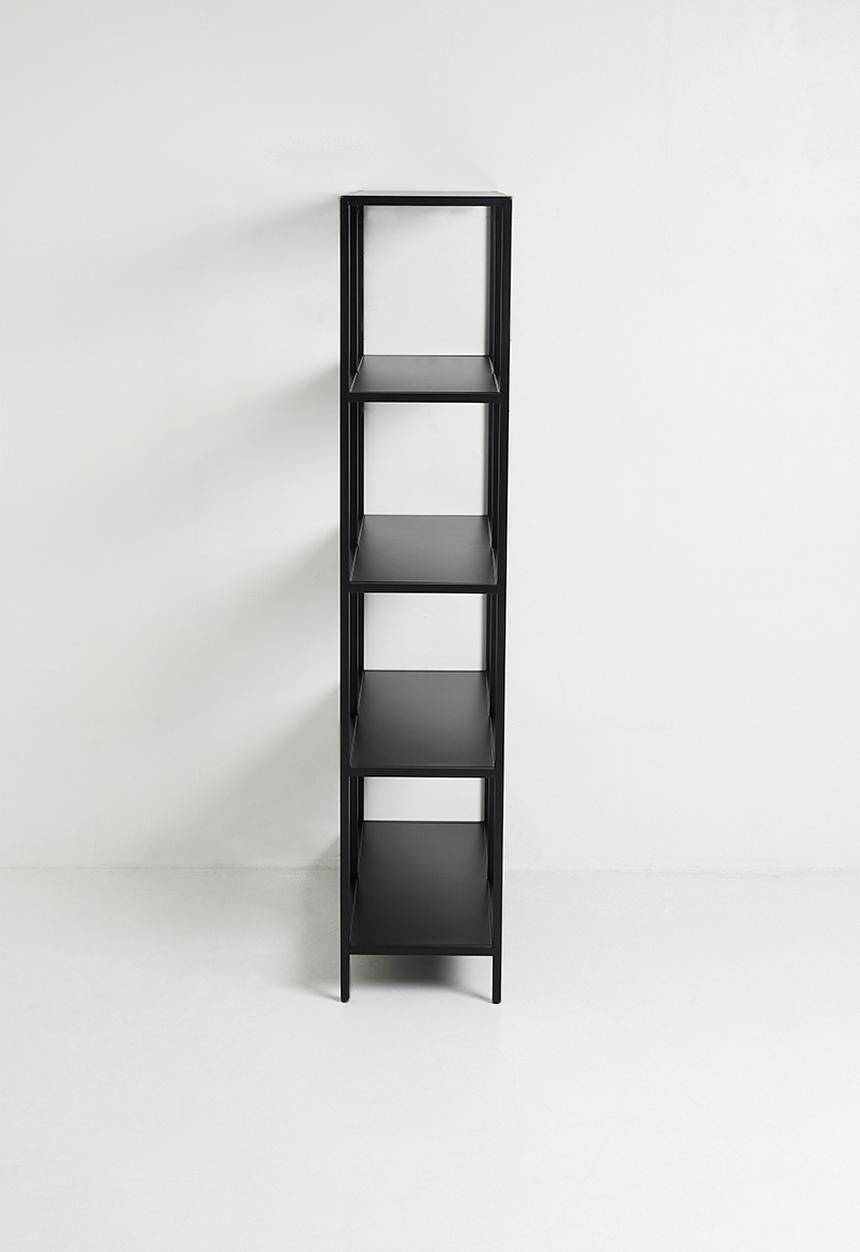 Sixth Floor - Thaili Freestanding Shelf - Black