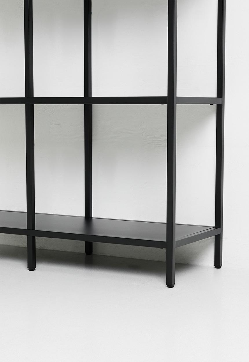 Sixth Floor - Thaili Freestanding Shelf - Black