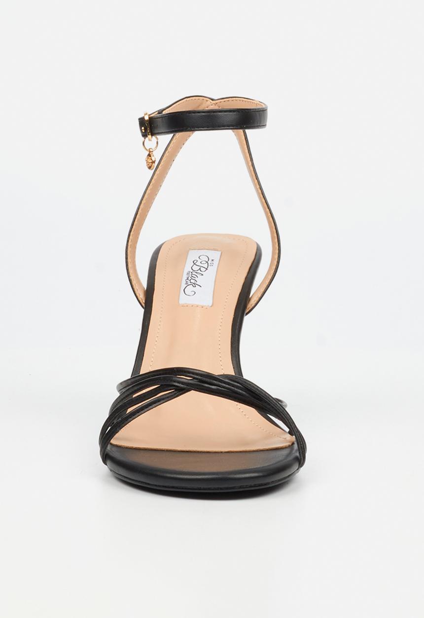 Miss Black - Aurelia 1 strappy heel - black