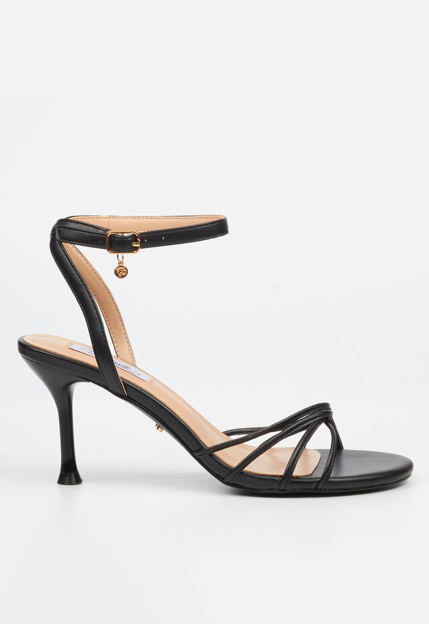 Miss Black - Aurelia 1 strappy heel - black