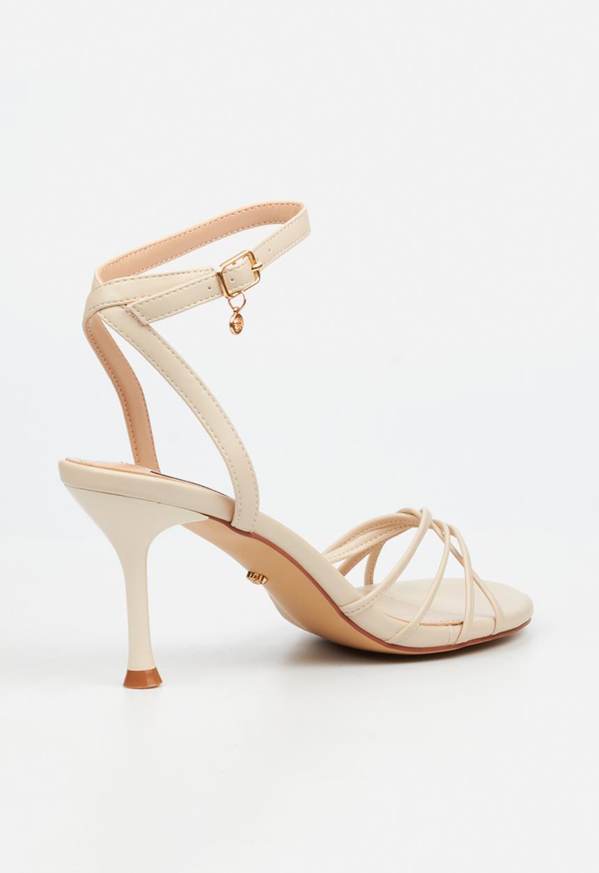 Miss Black - Aurelia 1 strappy heel - natural