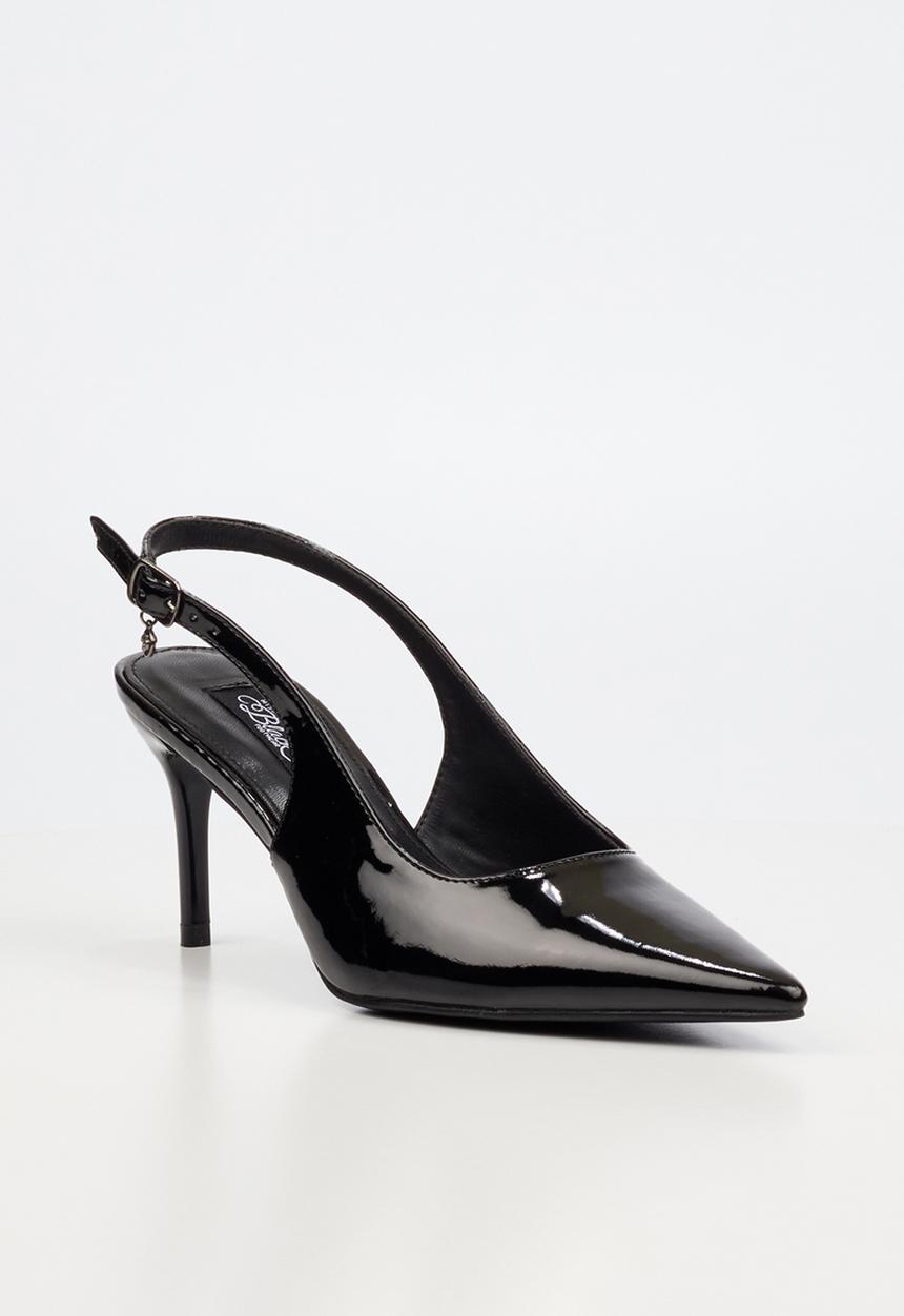Miss Black - Gallery 13 slingback heel - black