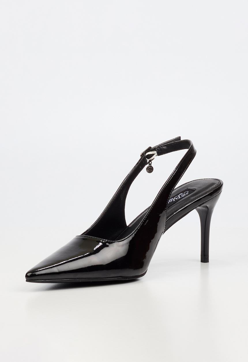 Miss Black - Gallery 13 slingback heel - black