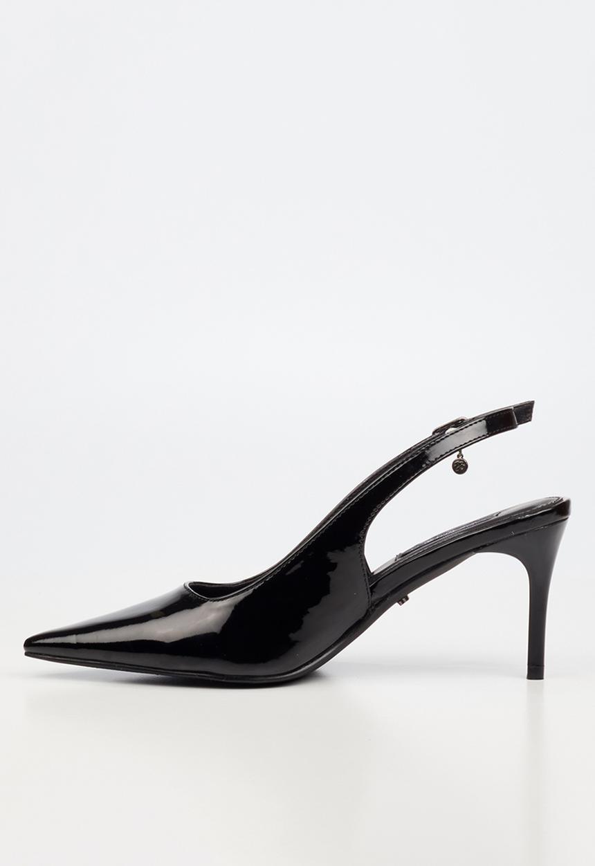 Miss Black - Gallery 13 slingback heel - black