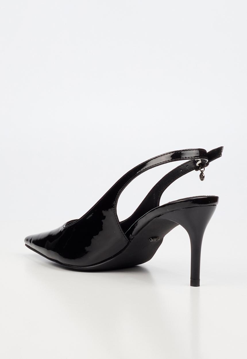 Miss Black - Gallery 13 slingback heel - black