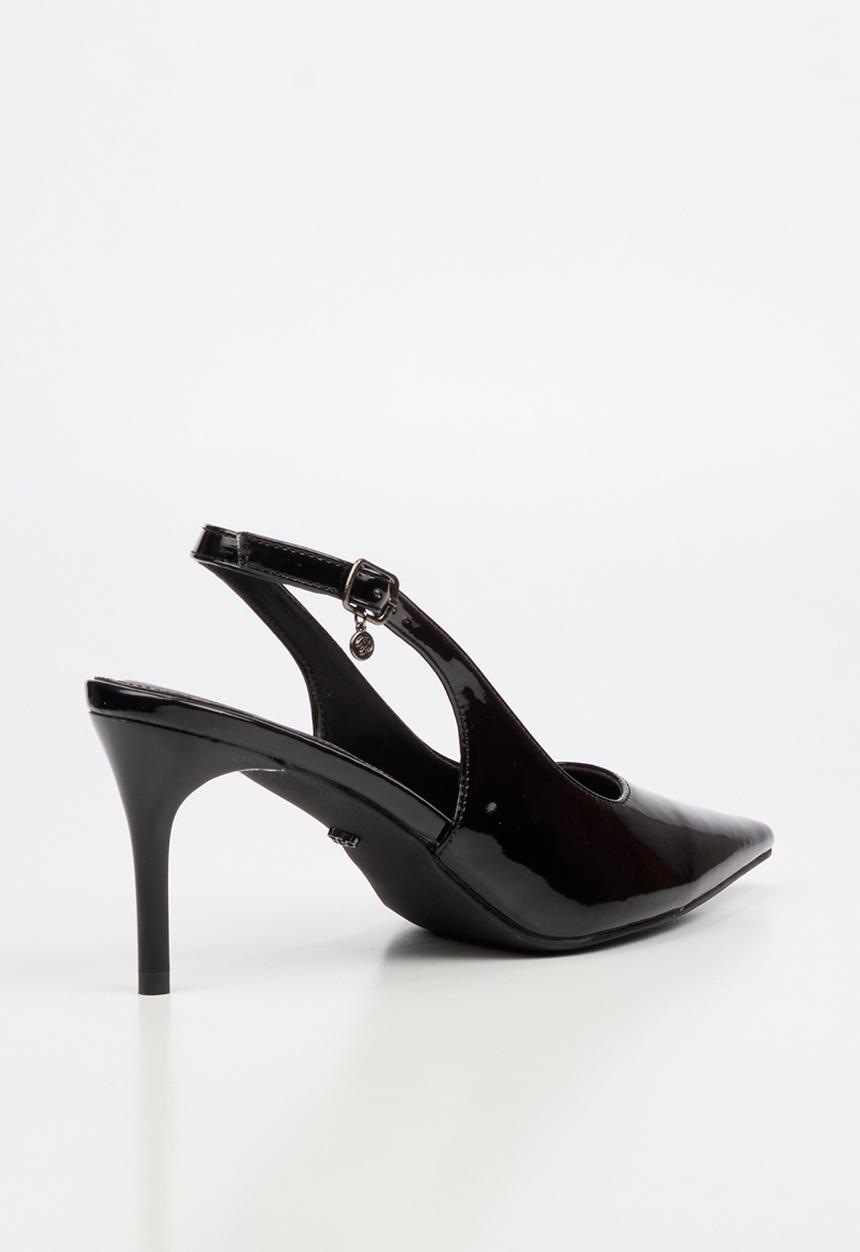 Miss Black - Gallery 13 slingback heel - black